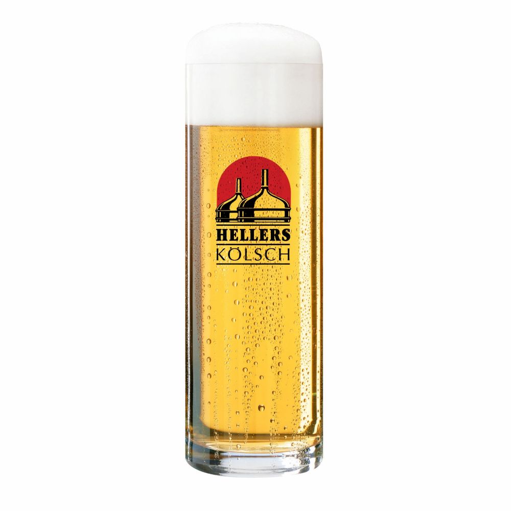 12 X Hellers - Kölschstange 0,2l